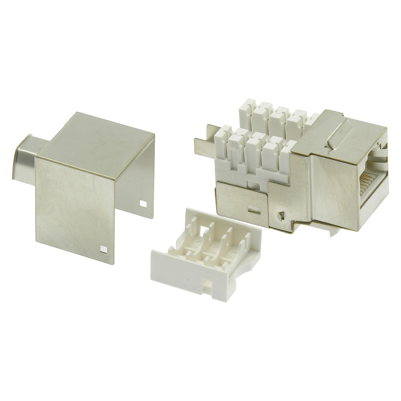 CAT5E RJ45 110 Type Shielded Keystone Jack CAT5E RJ45 110 Type Shielded Keystone Jack